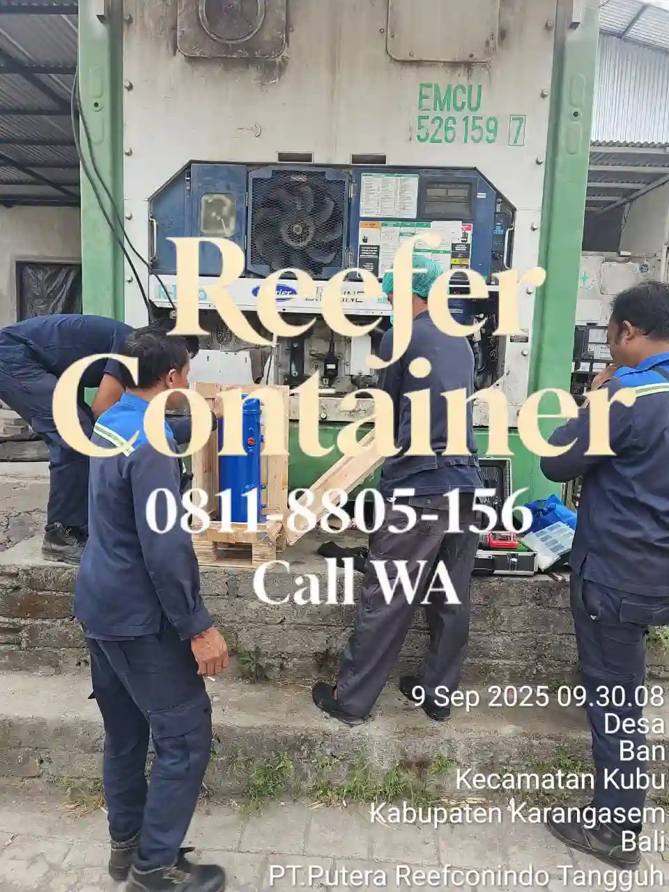 Perbaikan mesin pendingin reefer