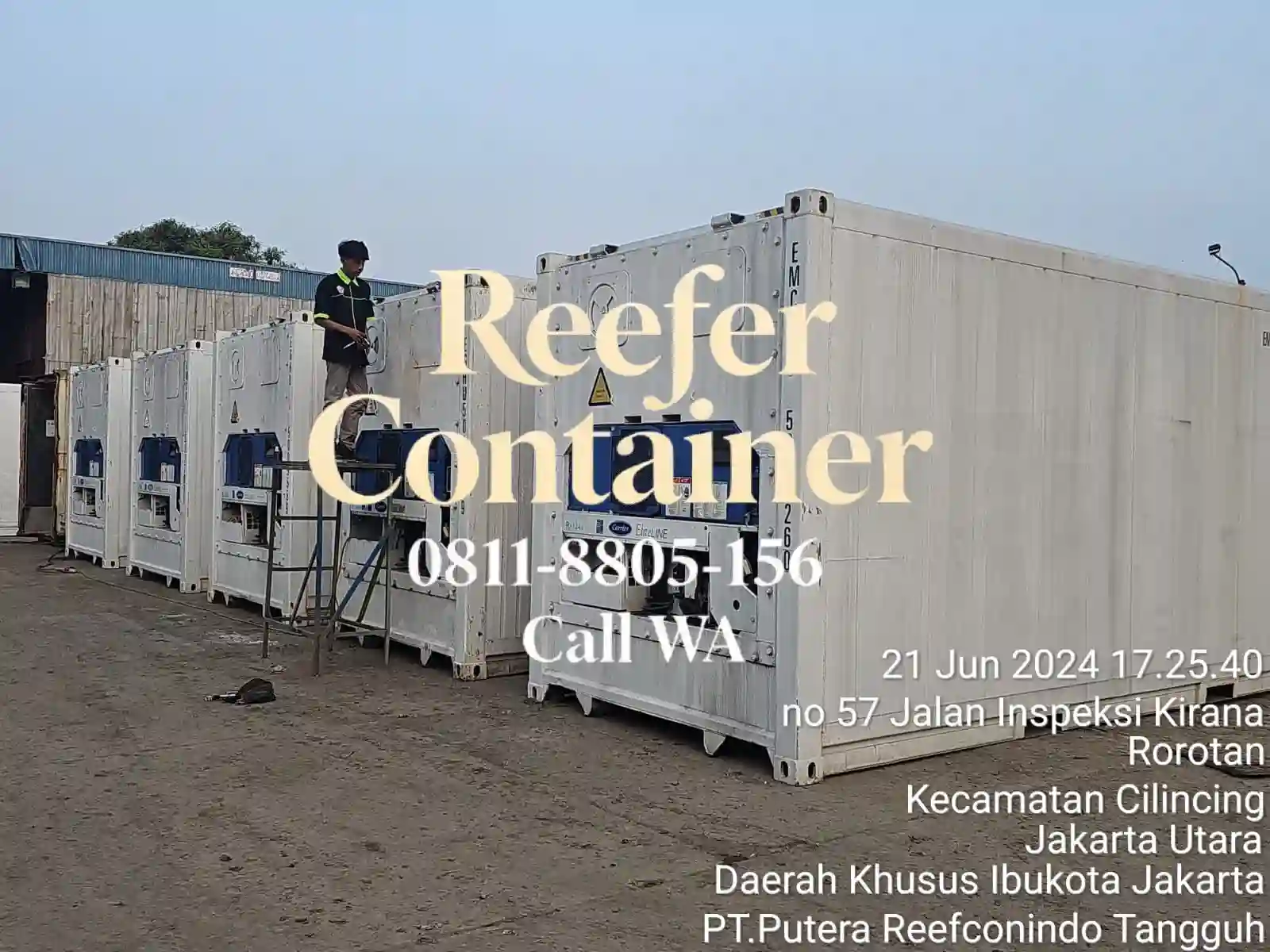Jual reefer container berkualitas