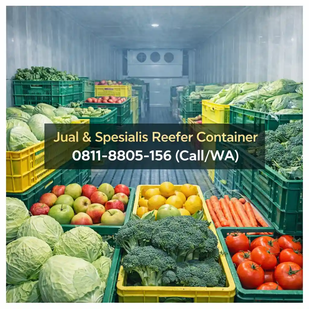 Manfaat reefer 40ft untuk logistik besar