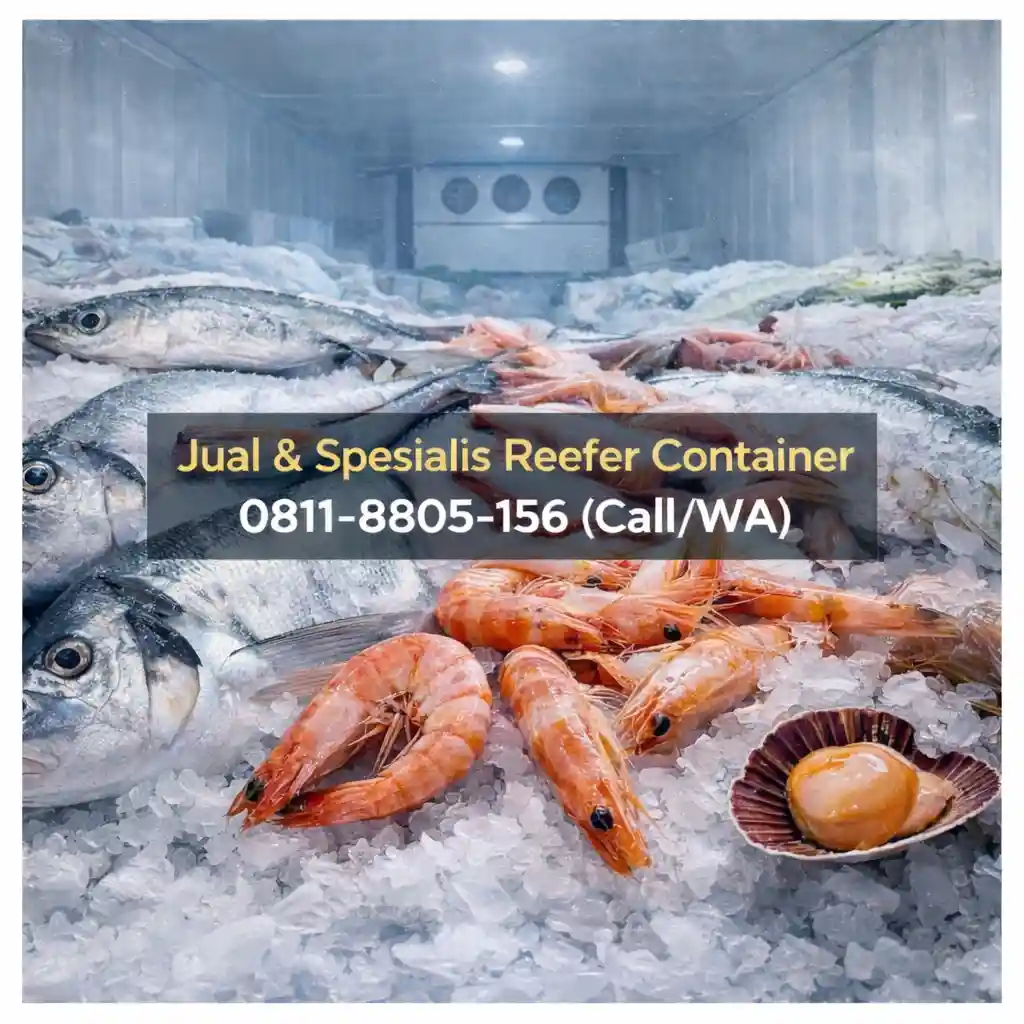 Penyimpanan ikan dan seafood suhu dingin stabil