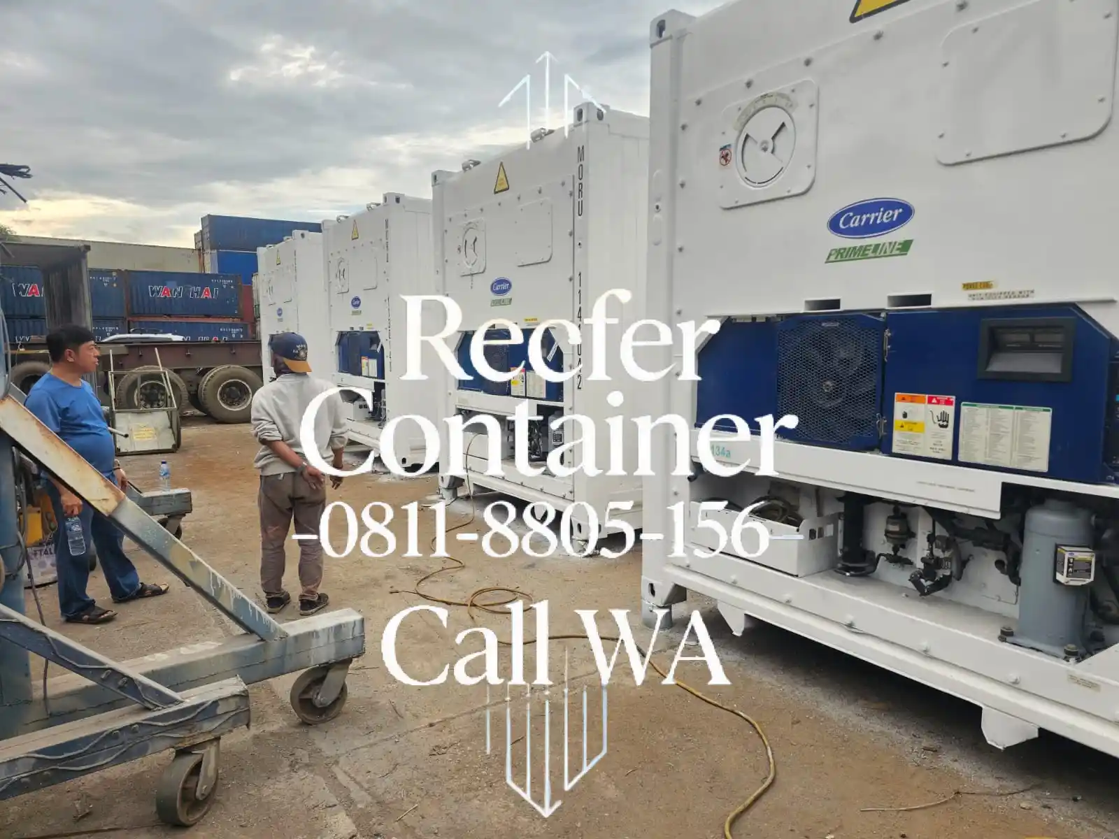 Service unit reefer container industri
