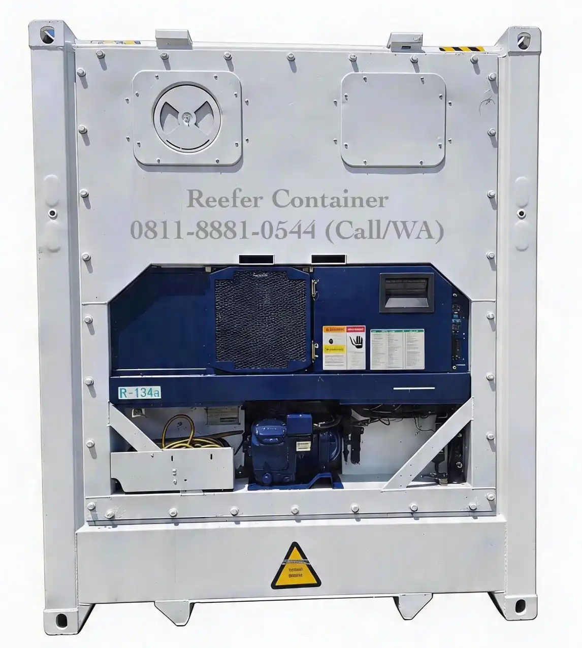 Tampilan luar reefer container 20ft